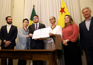 Governantes assinam investimento em Fundo Amazônia