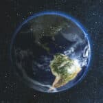 Planeta Terra por imagem de satélite