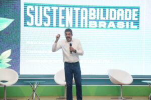 Nelson Ananias em sua palestra no Sustentabilidade Brasil 2024.