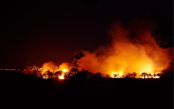 Incêndio florestal 