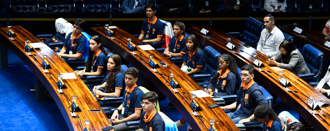 Jovens Senadores em Brasília