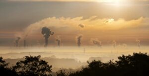 Poluição atmosférica por indústrias