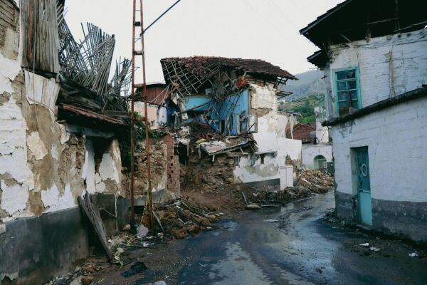 Casa destruída 